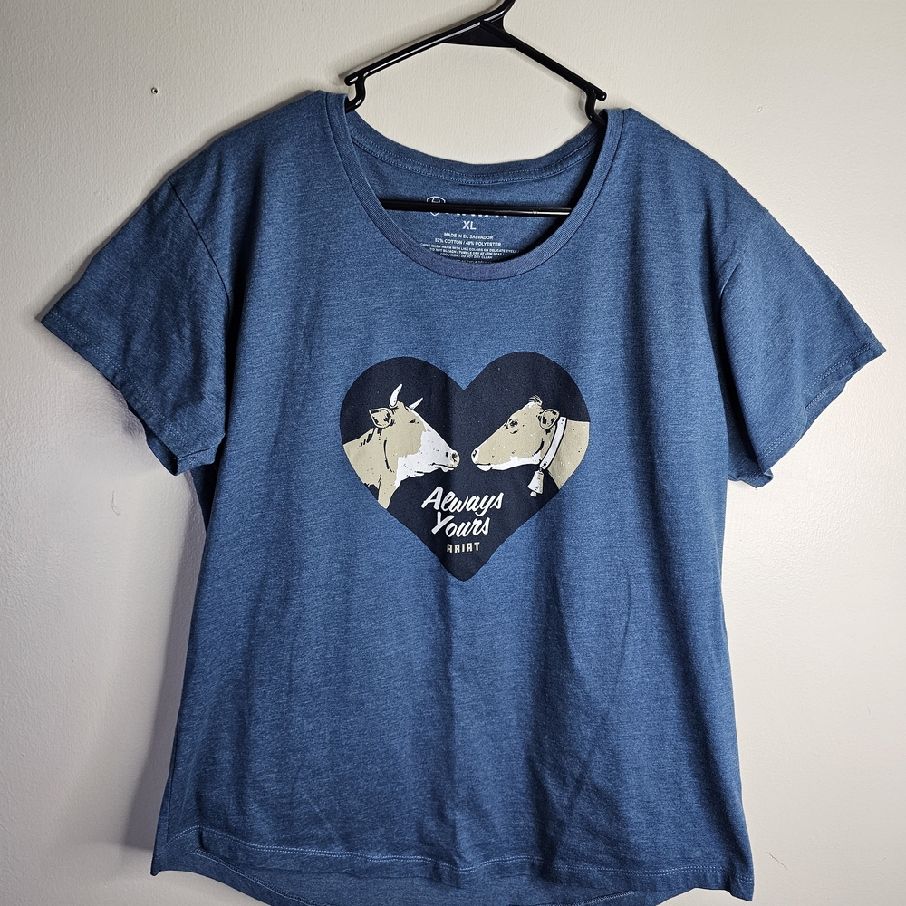 Ariat Blue Graphic Tee